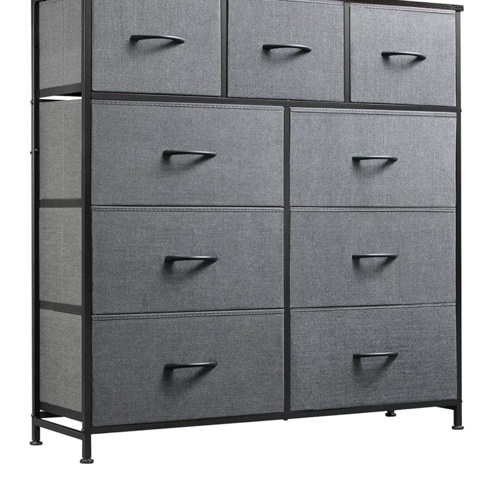 Gray Fabric Storage Organizer